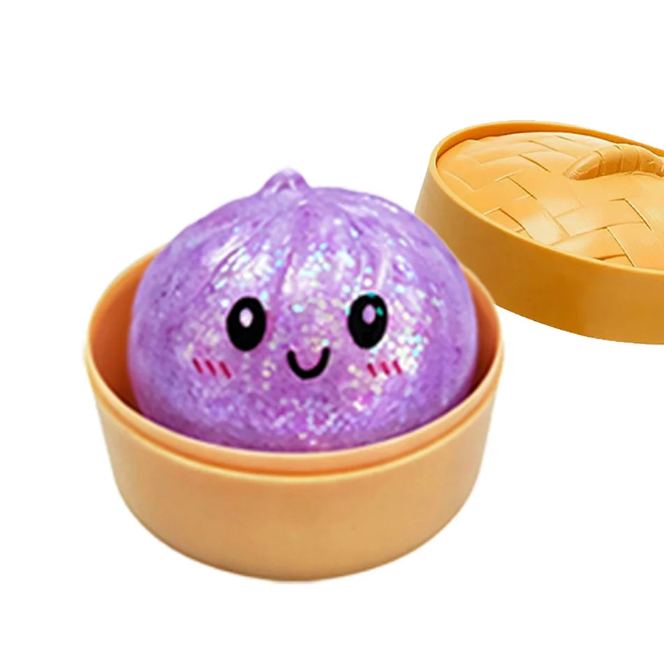 Glitter Dumpling Squishies – Mystery Color 2-Pack or 5-Pack