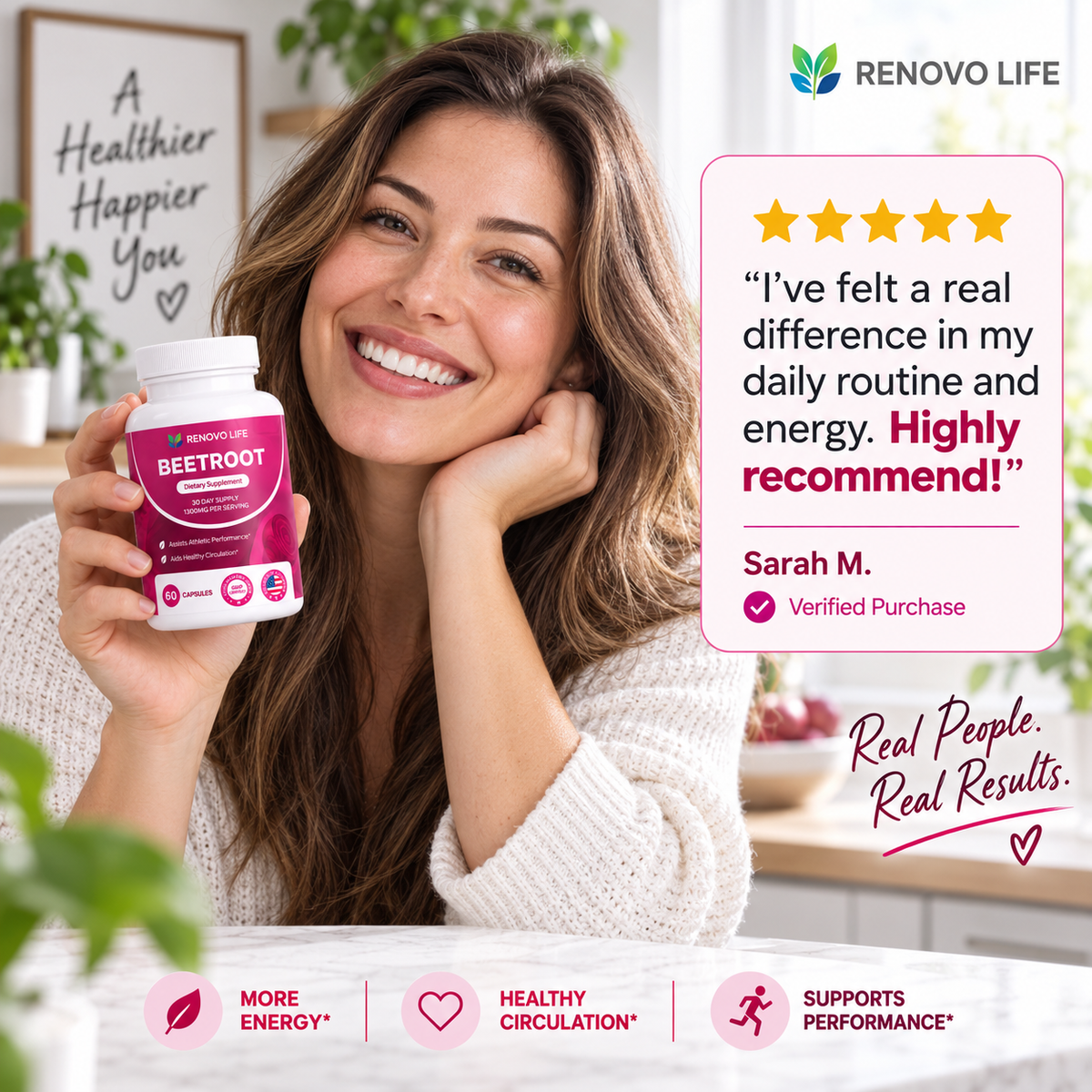 Renovo Beetroot Capsules