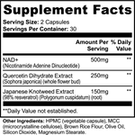 NAD+ Supplement with Resveratrol