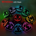 Wireless Neon LED Purge Mask