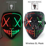 Wireless Neon LED Purge Mask