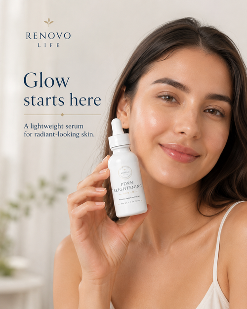 PDRN Brightening Serum peptide-focused formula