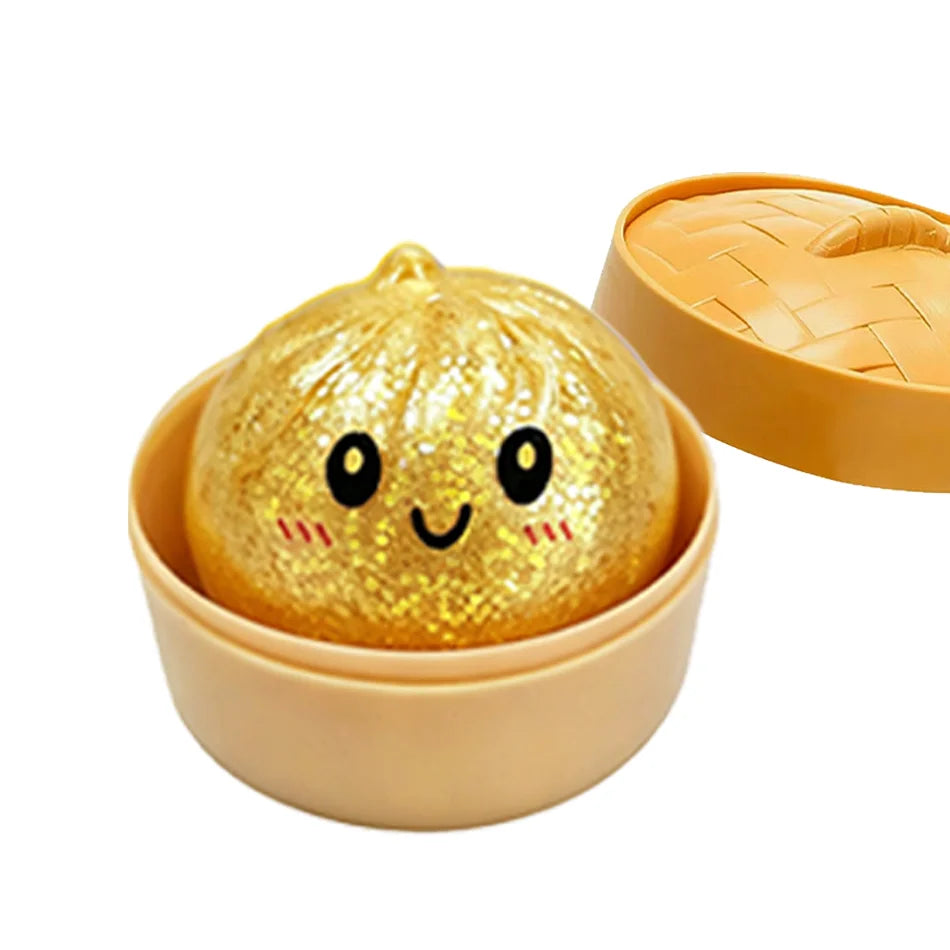 Glitter Dumpling Squishies – Mystery Color 2-Pack or 5-Pack