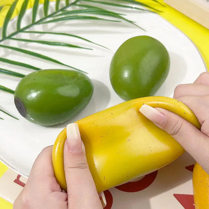 Mango squishy changing color
