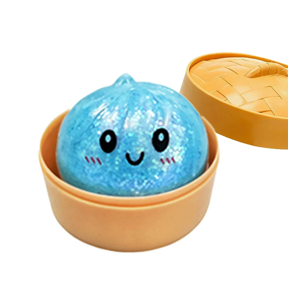 Glitter Dumpling Squishies – Mystery Color 2-Pack or 5-Pack