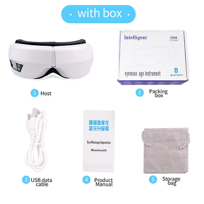 Heated Eye Massager with Bluetooth Music