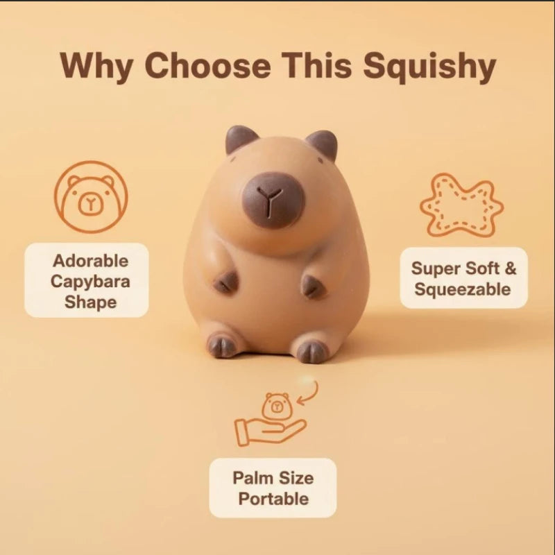 Capybara squishy details