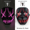Wireless Neon LED Purge Mask