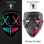 Wireless Neon LED Purge Mask