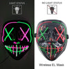 Wireless Neon LED Purge Mask