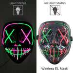 Wireless Neon LED Purge Mask