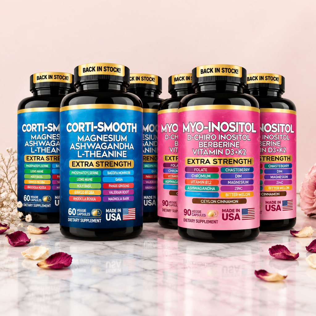 3-month supply — three duos on marble