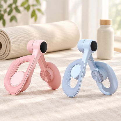 Trainer in Blush Pink and Sky Blue