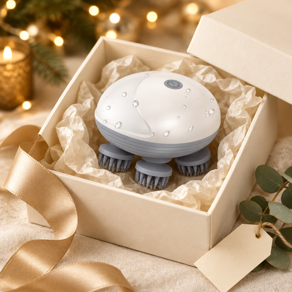 Spa Scalp Massager in a gift box