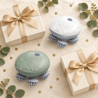 Two massagers with gift boxes, one for you and one for them