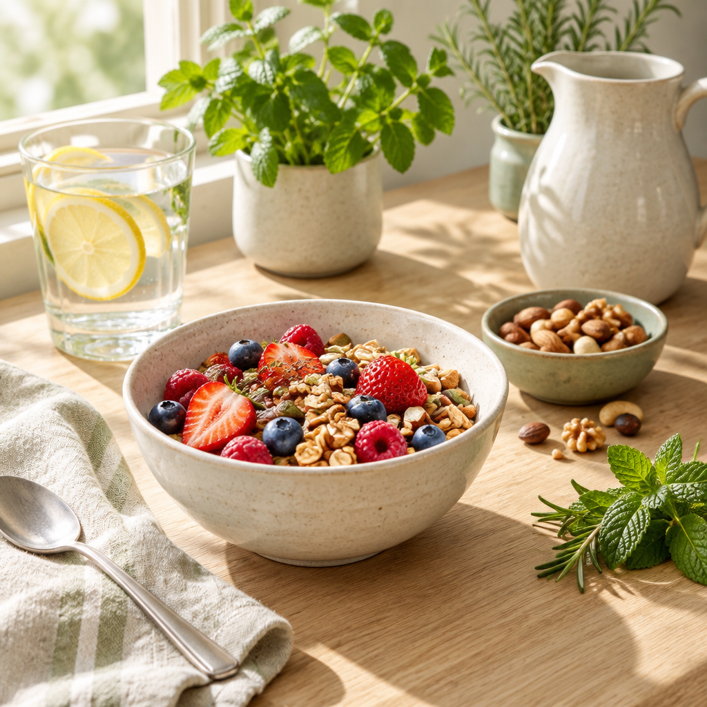 Nourishing breakfast