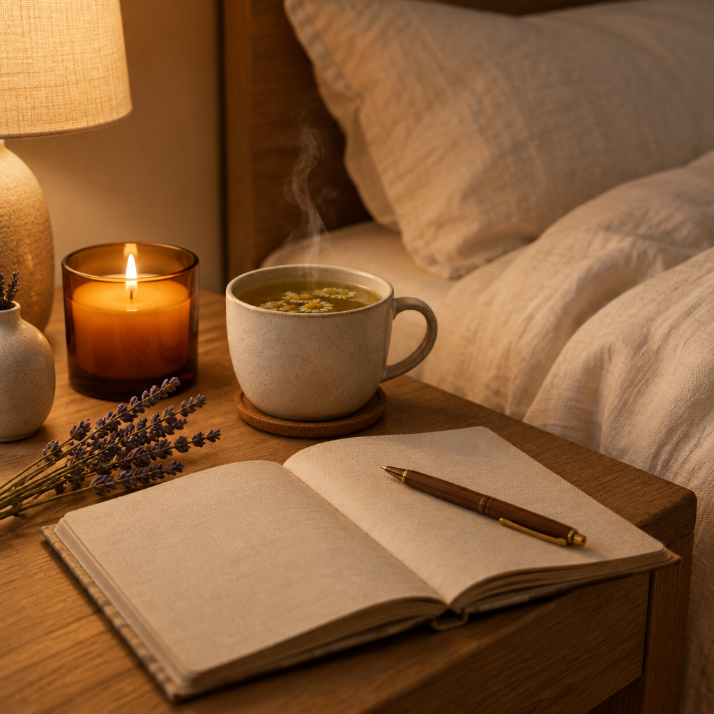 Evening wind-down ritual